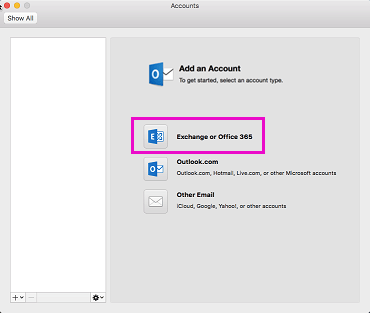 outlook for mac i want to display full email addresses